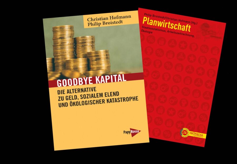 buchćover von planwirtschaft und goodbye kapital